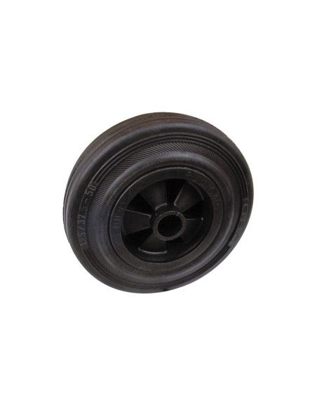 Goma Rueda - Capacidad: 100kgs, Ø rueda: 125mm