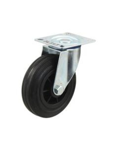 Turning Goma Ruedas Goma - Capacidad: 70kgs, Ø rueda: 100mm