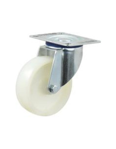 Turning Plástico/Nylon Ruedas Goma - Capacidad: 130kgs, Ø...