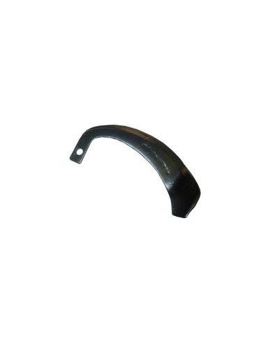Cuchilla Rotavator Curvada Izdo.. Anchura: 25mm, Altura: 220mm, Ø orificio: 12mm. Recambio para Yanmar