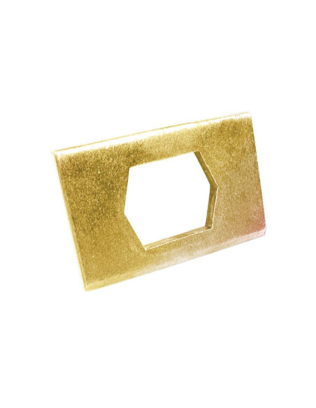 Plato esparcidor de estiércol 102mm x 64mm Recambio para Howard Corresponde a: 68624