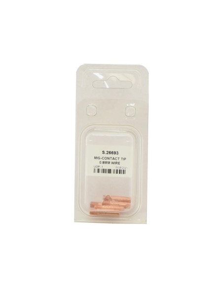 PUNTAS DE CONTACTO MIG(M6X25MM) 0,8MM ALAMBRE