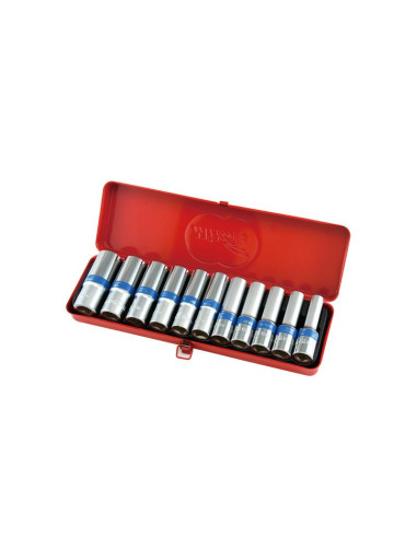 1/2'' Juego de Bocas Profundas (11pcs.)