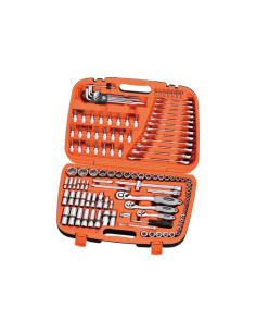 1/2'', 3/8'' & 1/4'' Juego de Bocas Carraca (125pcs.) 2