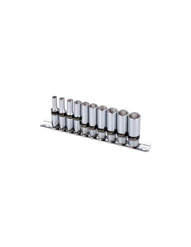 1/4'' Juego de Bocas Profundas (10pcs.)