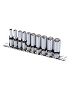 1/4'' Juego de Bocas Profundas (10pcs.) 2