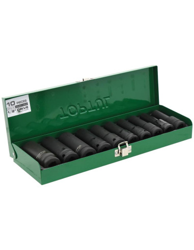 10 pza. Conjunto de toma de impacto profundo...