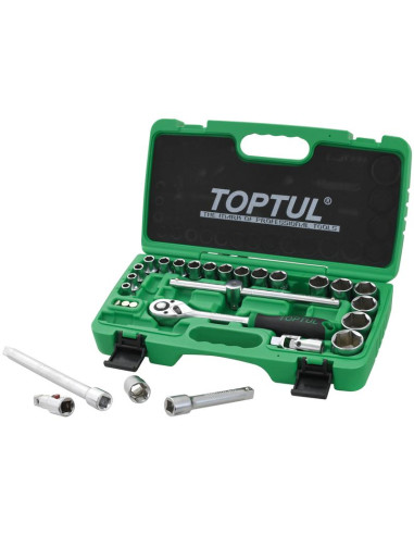 28 pzas. Juego de tomas de brida de 1/2'' de...