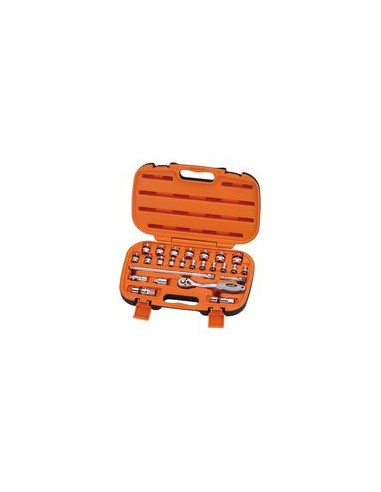 3/8'' Juego de Bocas Carraca (26pcs.)