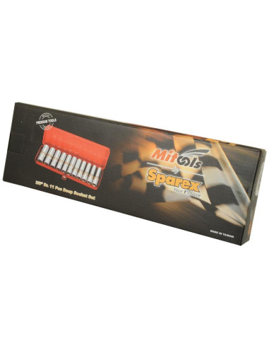 3/8'' Juego de Bocas Profundas (11pcs.)