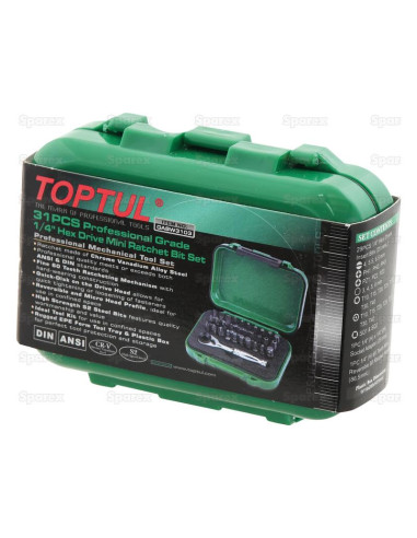 31 pzas. Juego de brocas de carraca mini...