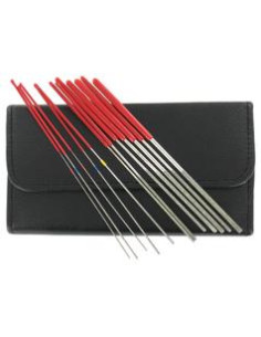 Microlimas redondas con revestimiento de diamante ultraduro