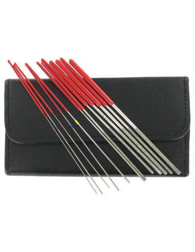 Microlimas redondas con revestimiento de...