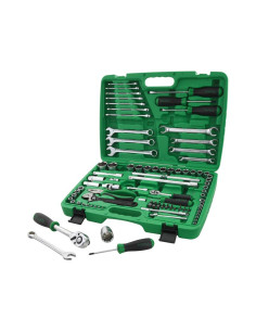 96 pza. Juego de herramientas de 1/4'' y 1/2'' 2