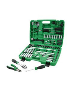 97 pza. Juego de herramientas de 1/4'' y 1/2''