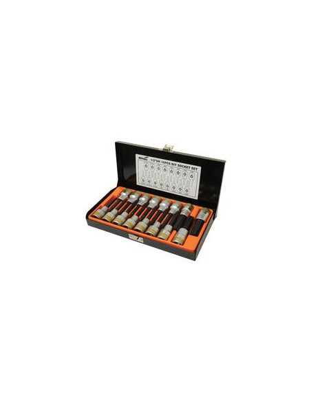 Juego de Bocas Carraca 1/2'' (16 pzas.)