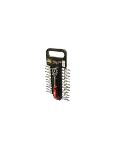 Juego de Bocas Carraca 3/8'' (24 pzas.)
