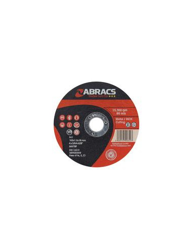 Disco Corte Ø100 x 1 x 16mm A60TBF