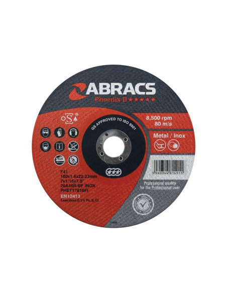 Disco Corte Ø180 x 1.6 x 22.23mm 20A46RBF