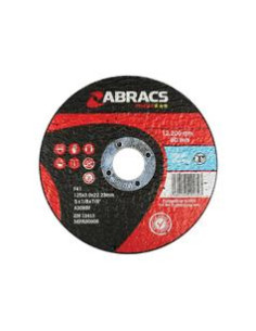 Disco de corte de metal plano Ø125 x 3 x 22.23mm A30RBF