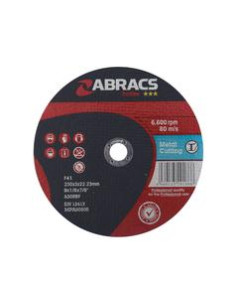 Disco de corte de metal plano Ø230 x 3 x 22.23mm A30RBF