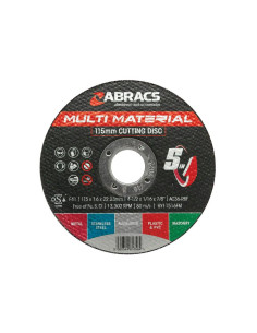 Disco de corte para metal y piedra Ø115 x 1.6 x 22mm... 2