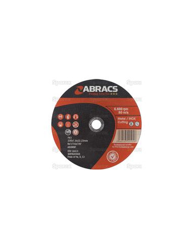 Disco de Corte Ø230 x 1.8 x 22.23mm A60TBF