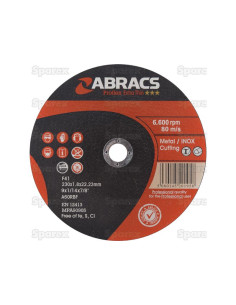 Disco de Corte Ø230 x 1.8 x 22.23mm A60TBF 2