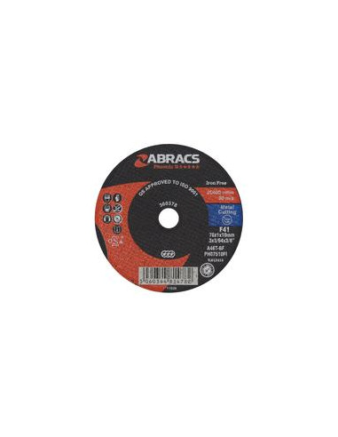 Disco de corte Ø75 x 1 x 10mm A46TBF