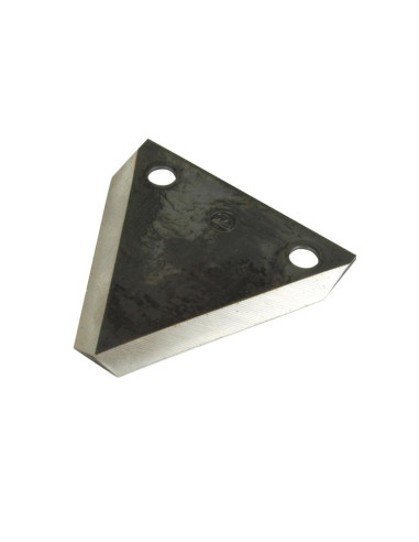 Cuchilla - 74x76x3mm - Ø orificio9mm -...