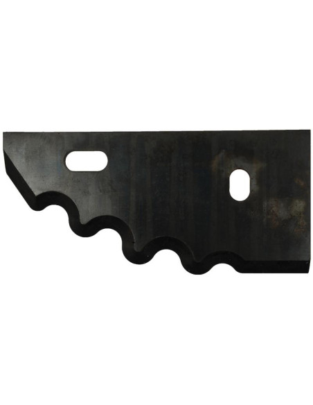 Cuchilla del remolque alimentador 195mm x 90mm x 5mm (Dcho.) Corresponde a: 3000461