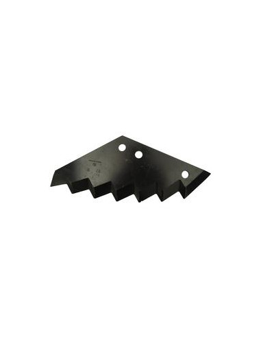 Cuchilla del remolque alimentador 385mm x 160mm x 8mm Corresponde a: A5302190