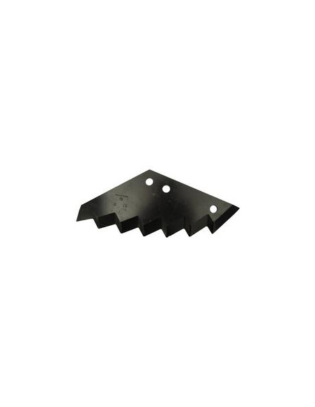 Cuchilla del remolque alimentador 385mm x 160mm x 8mm Corresponde a: A5302190