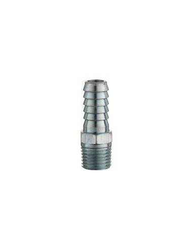 Acoplador de línea de aire macho 1/4'' BSPT Macho 3/8'' Hose End