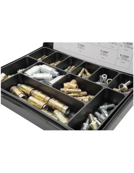 Enchufes rápidos aire Surtido (Caja 82 pzas.)