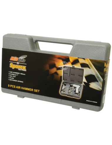 Juego Martillo Neumático (9pcs.)