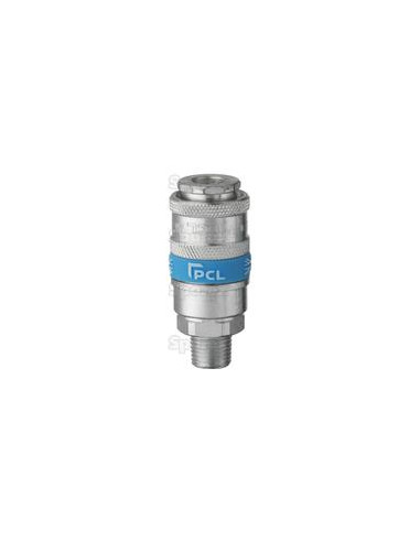 PCL Acoplamiento Aire 1/4'' BSPT Macho Coupling