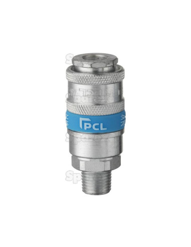 PCL Acoplamiento Aire 1/4'' BSPT Macho Coupling