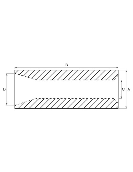 Casquillo Púas de Carga - Ø55 x 120mm (Cono 2)