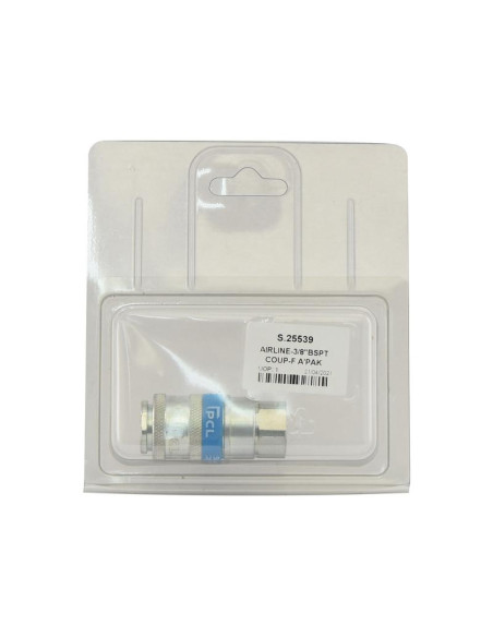 Sparex Acoplamiento Aire 3/8'' BSP Hembra Coupling (Blister 1 pza.)