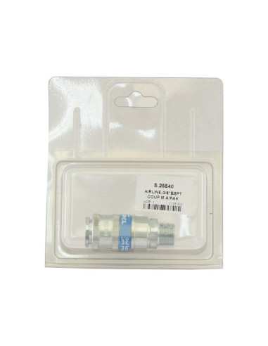 Sparex Acoplamiento Aire 3/8'' BSPT Macho...