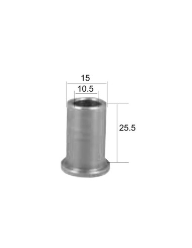 Casquillo D.I.: 10.5mm, D.E.: 15mm, Longitud:...