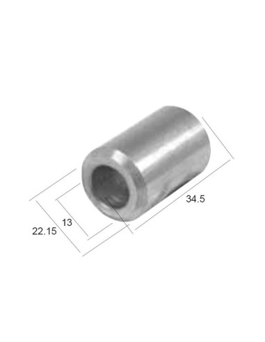 Casquillo D.I.: 13mm, D.E.: 22.15mm, Longitud:...