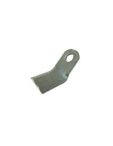 Cuchilla Desbrozadora, Longitud: 155mm, Anchura: 60mm, Ø orificio: 25.5mm, Grosor: 8mm. Recambio para Ferri