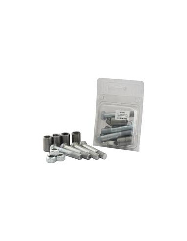 Kit de Fijación F10, 4 x tornillos, 4 x bujes, 4 x blister tuercas