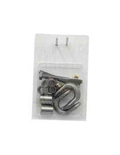 Kit de Fijación HS, 4 x collares, 2 x tuercas y...