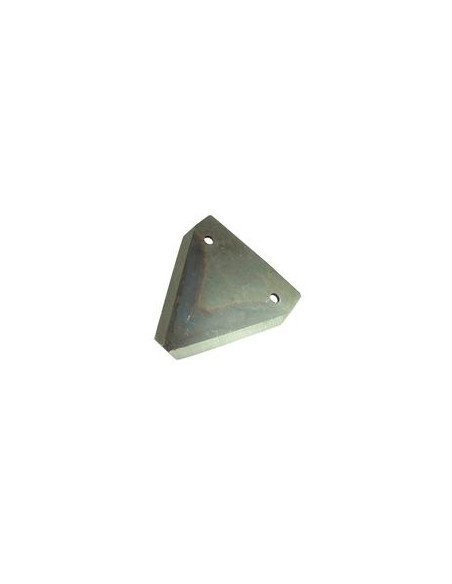 Cuchilla - 80x76x2mm - Ø orificio5.5mm - Distancia entre Taladros 51mm - Recambio paraMassey Ferguson Corresponde a: 817020M1