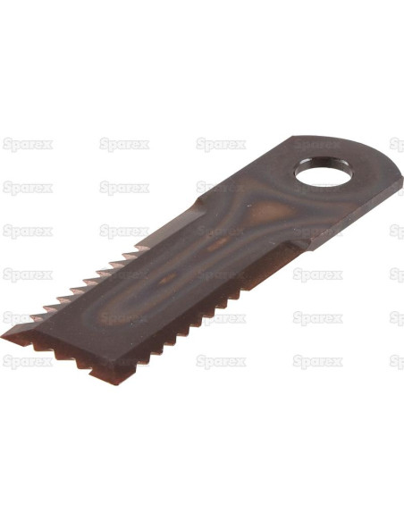 Cuchilla - Serrated , 175 x 50 x 4.5mm