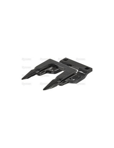 Dedos Dobles 12mm (Negro) Corresponde a: 1070101