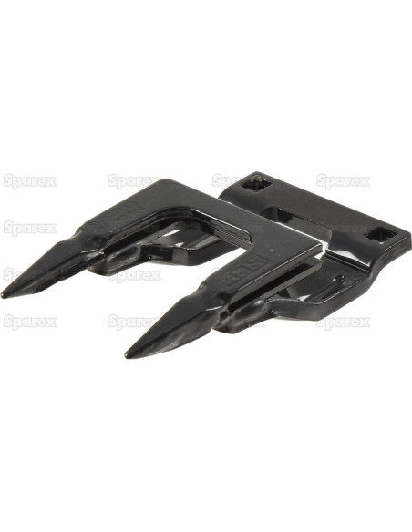 Dedos Dobles 12mm (Negro) Corresponde a: 1070101